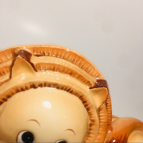 Vintage Anthropomorphic Norcrest Lion Coin Bank - Picture 5 of 6